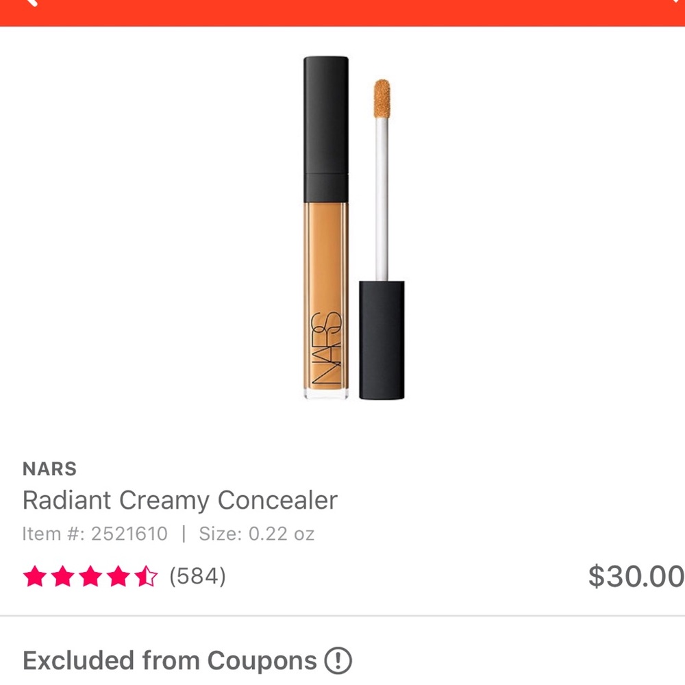 NARS CONCEALER - Picture 4 of 4